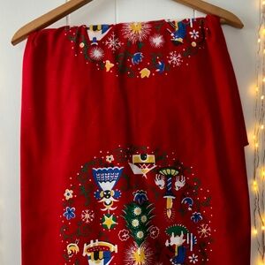 Vintage 1950s Wilendur Alpine Tablecloth - Excellent Condition